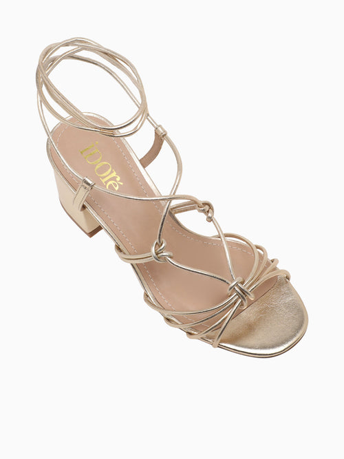 Larissa 1152 3248 OuroSlvWht Toscana Gold / 5 / M