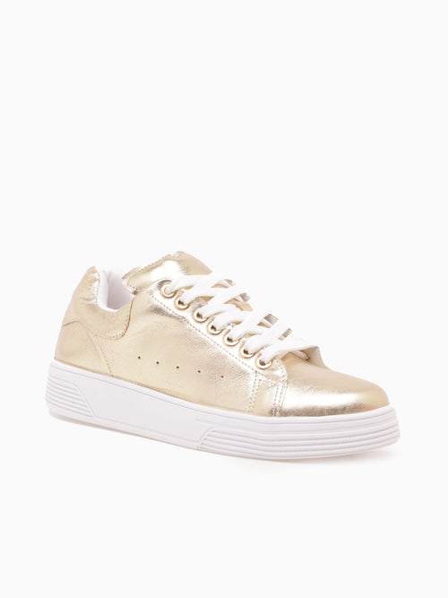 Fast 209770562 Ouro Couro Gold / 5 / M