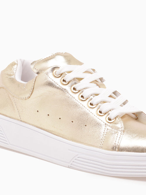 Fast 209770562 Ouro Couro Gold / 5 / M
