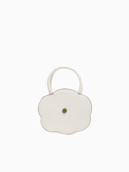 1204 Flower Mini Bag White White