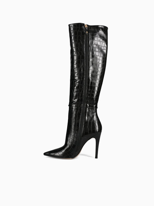 Scryer Preto Croco Black / 5 / M