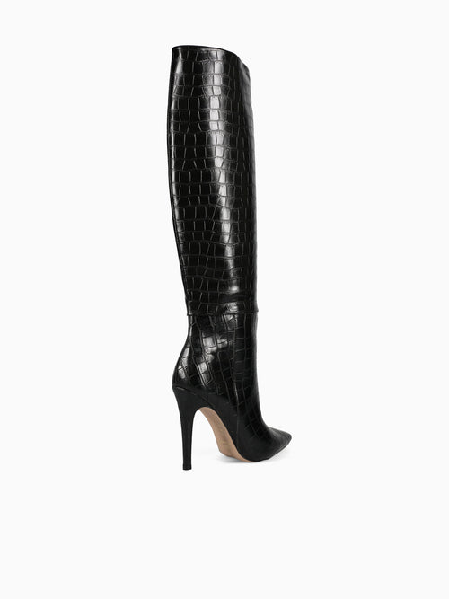 Scryer Preto Croco Black / 5 / M