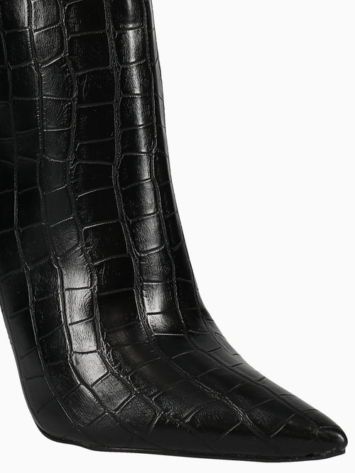Scryer Preto Croco Black / 5 / M