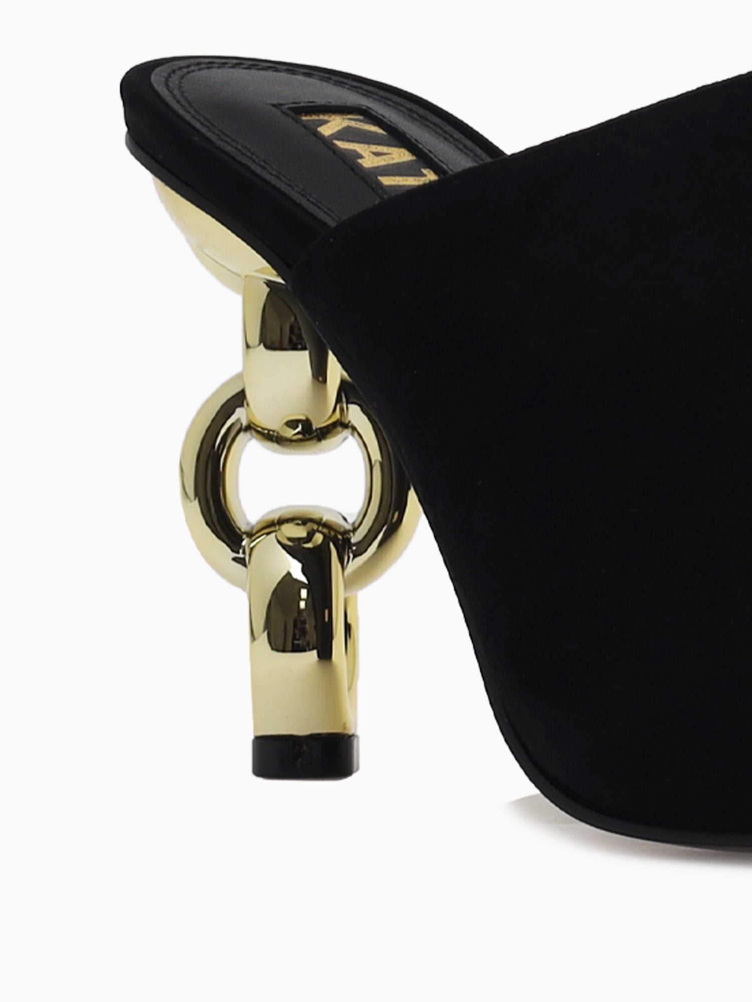 Kylie Black Kid Suede Black / 36 / M