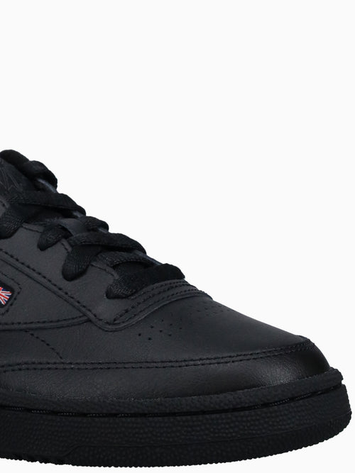 Club C 85 Black Charcoal leather Black / 7 / M