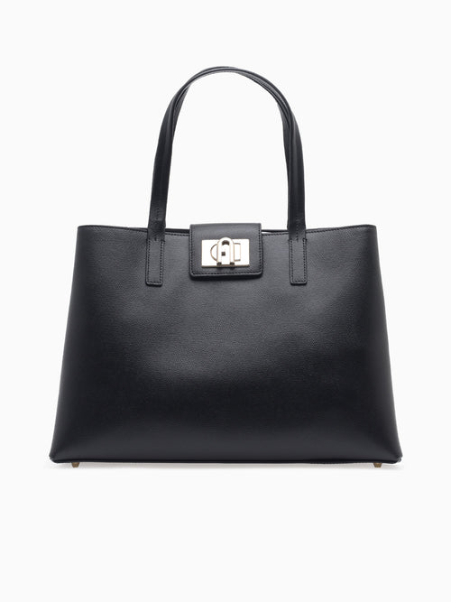 Furla 1927 L Tote Nero Black