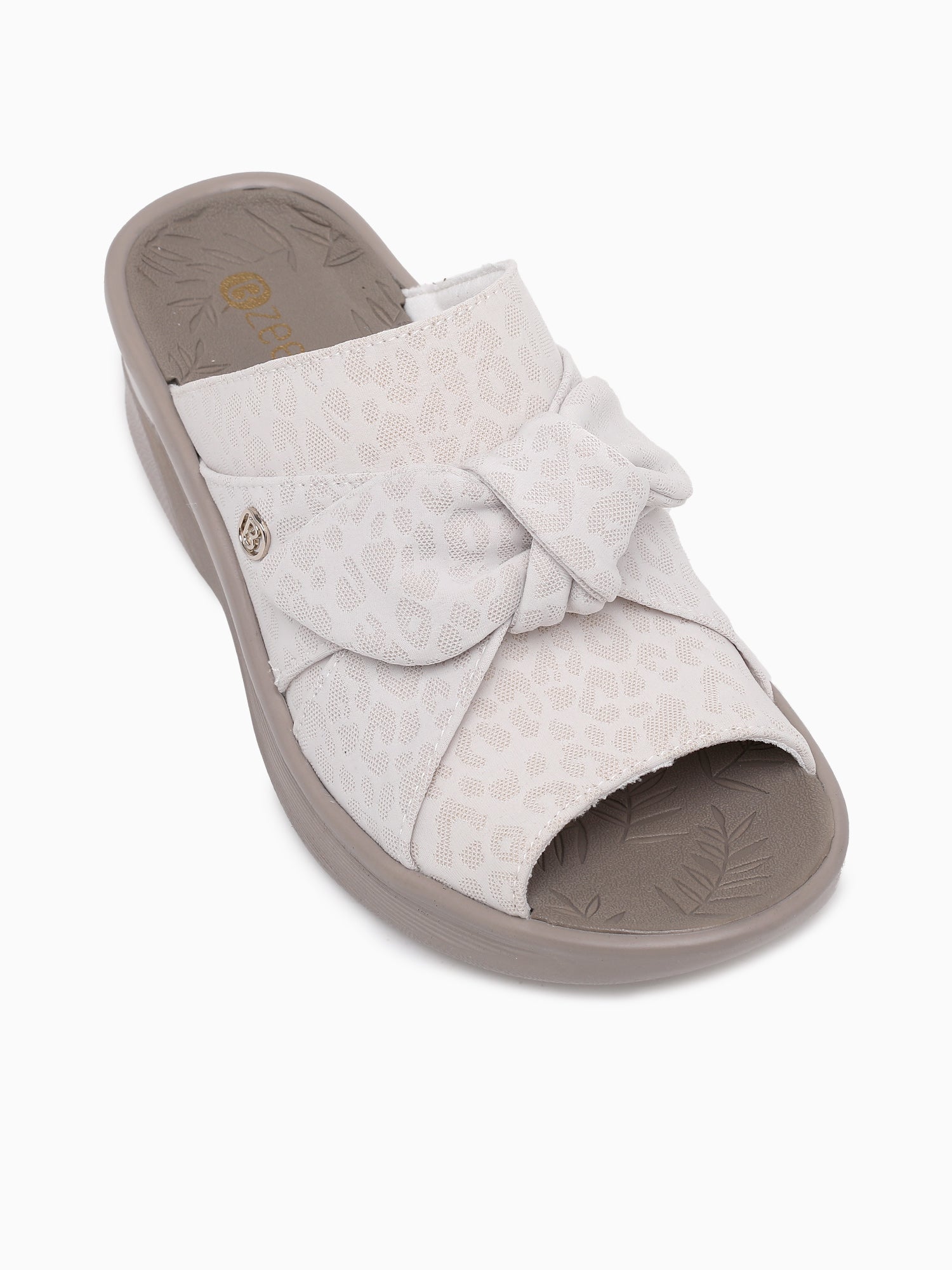 Smile Cream Cheetah Fabric Beige / 5 / M