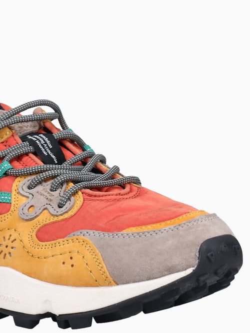 Yamano 3 Man Orange Tan suede Nylon Orange / 41 / M