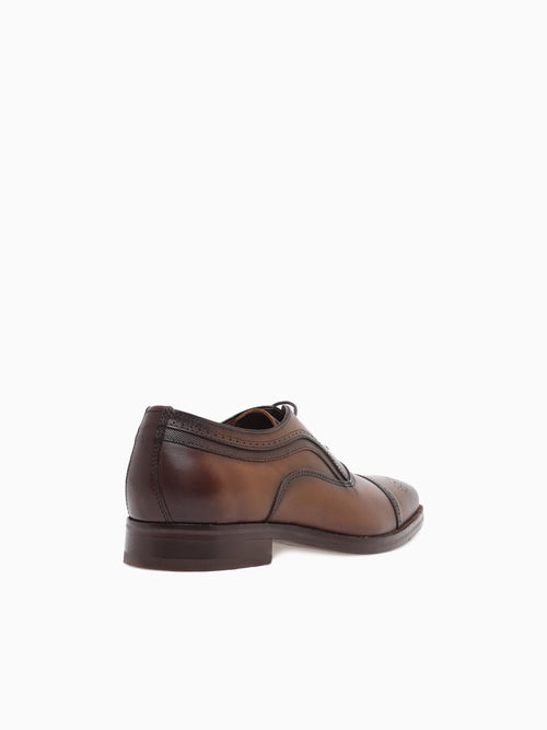 Danridge Cap Toe Tan Leather Tan / 7 / M