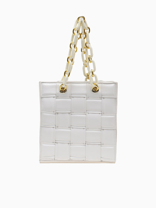 Easton Shopper White White