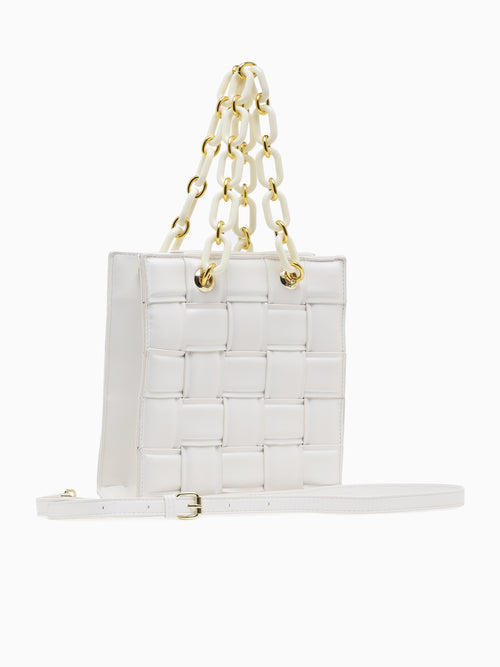Easton Shopper White White