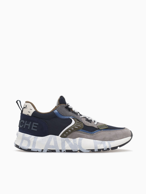Club01 Grey Navy suede Net Grey / 41 / M
