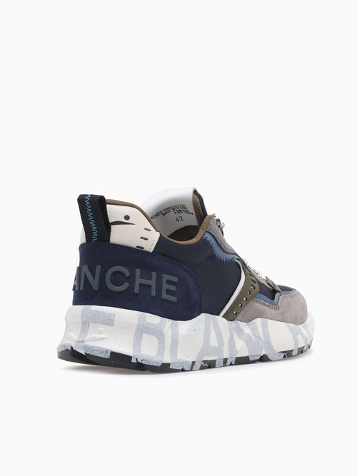 Club01 Grey Navy suede Net Grey / 41 / M
