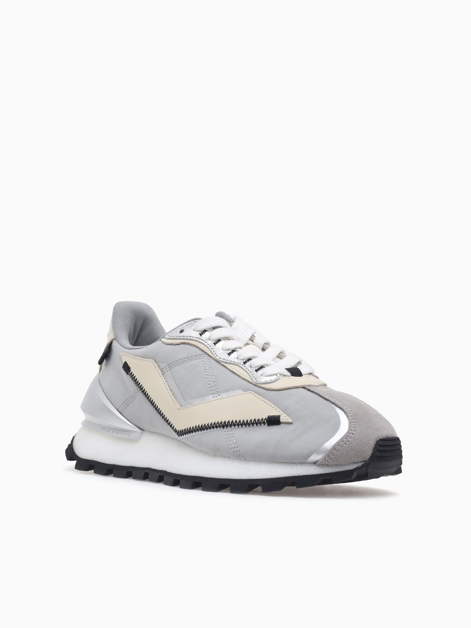 Qwark Spur 2 Woman Grey Silver suede Met Grey / 36 / M