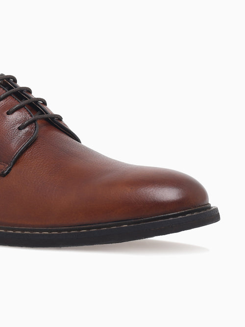 Cooper Tan Soft Tumb Leather Tan / 7 / M