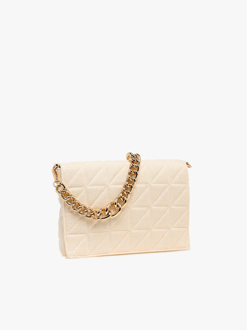 Temperance Shoulder Bag Beige Beige