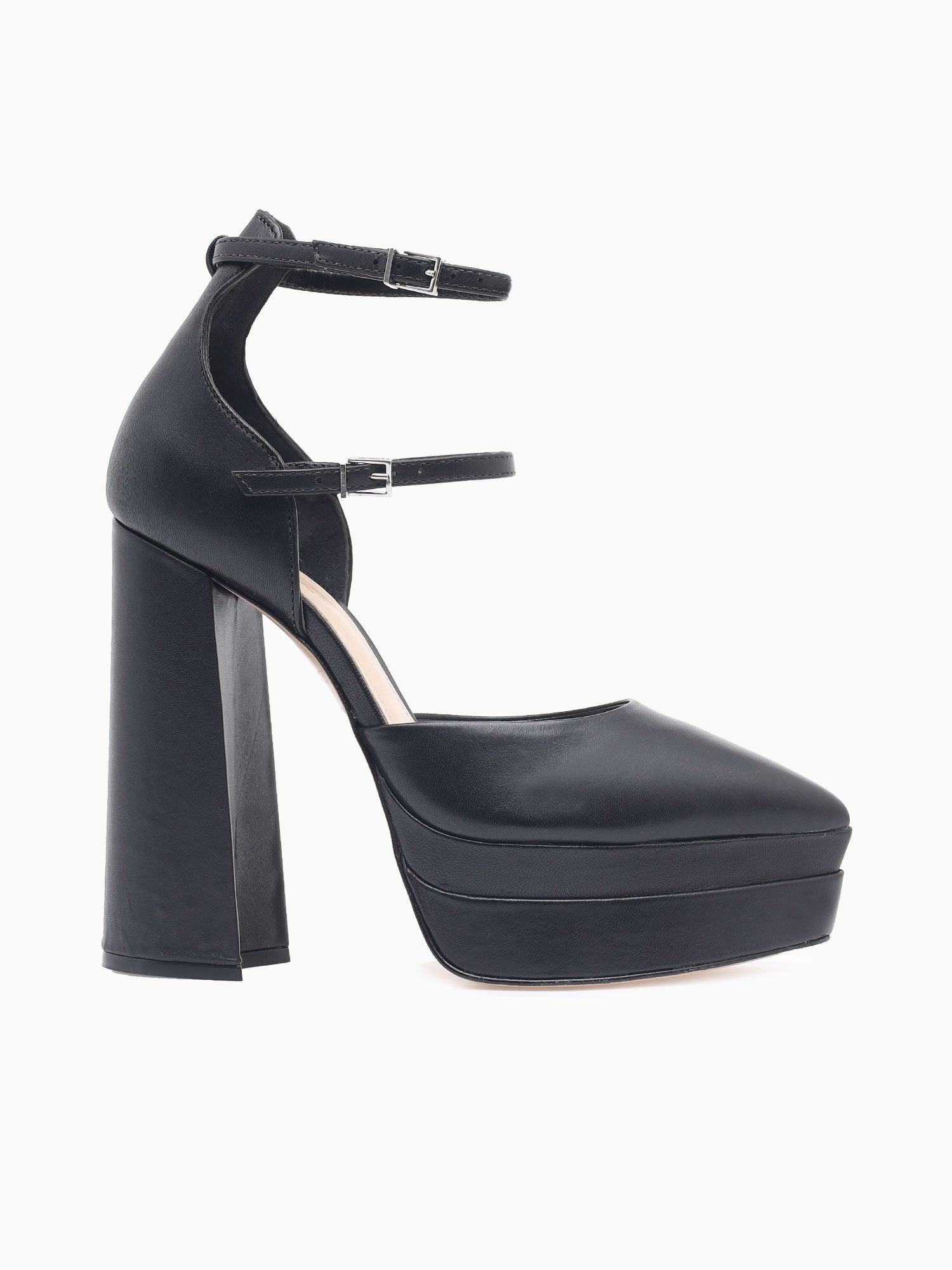 Mia Black Leather Black / 5 / M