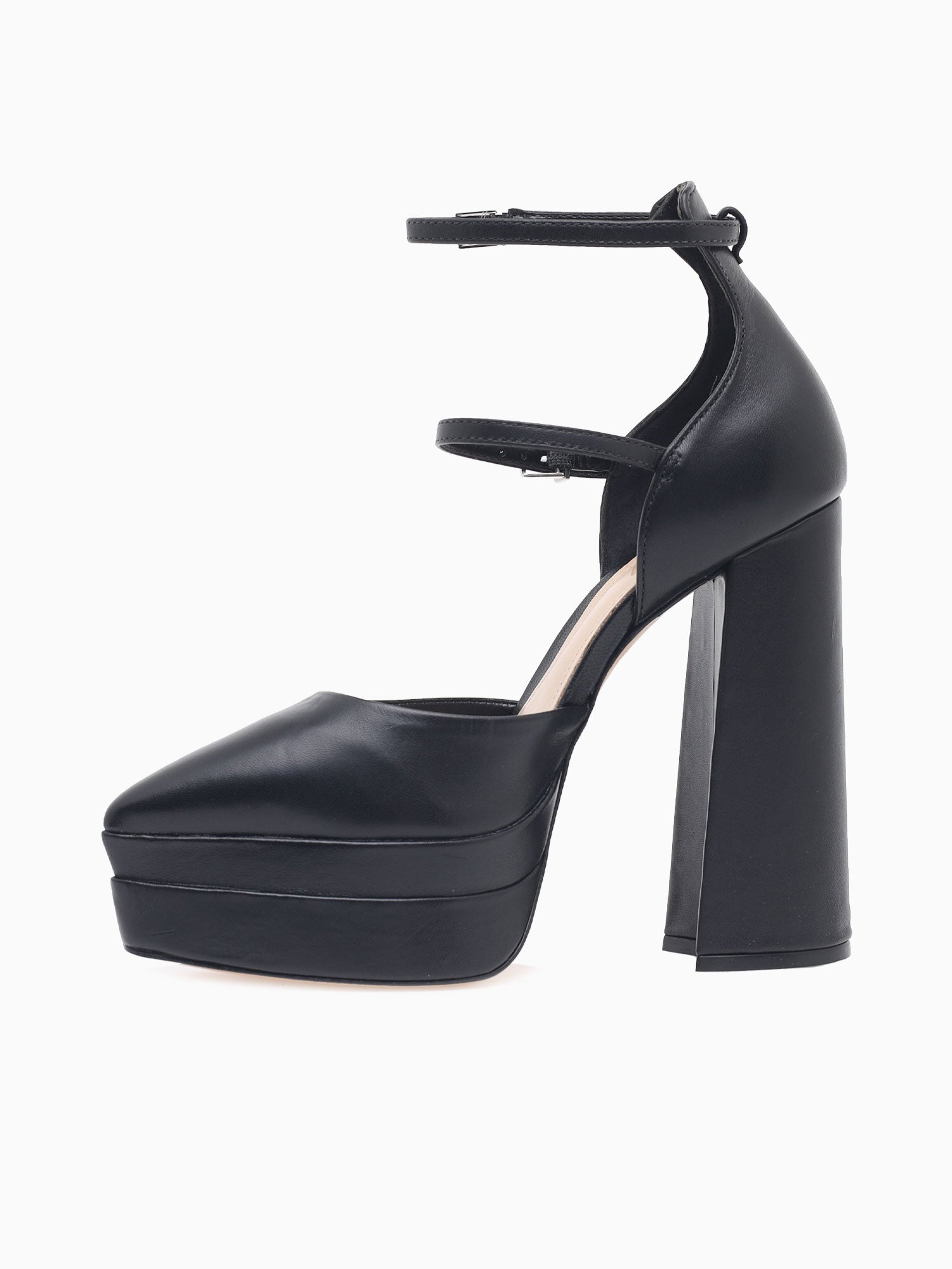 Mia Black Leather Black / 5 / M