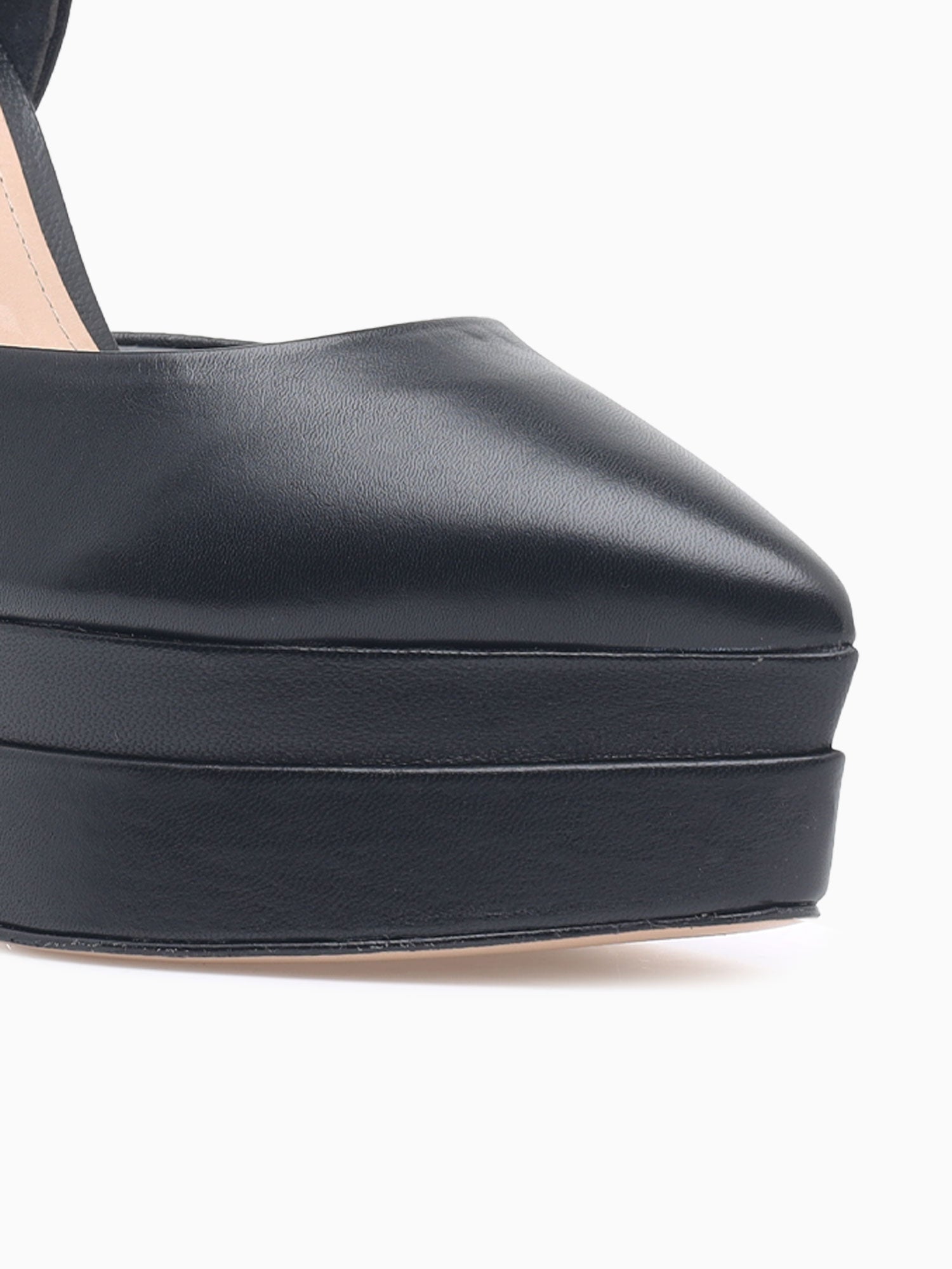 Mia Black Leather Black / 5 / M
