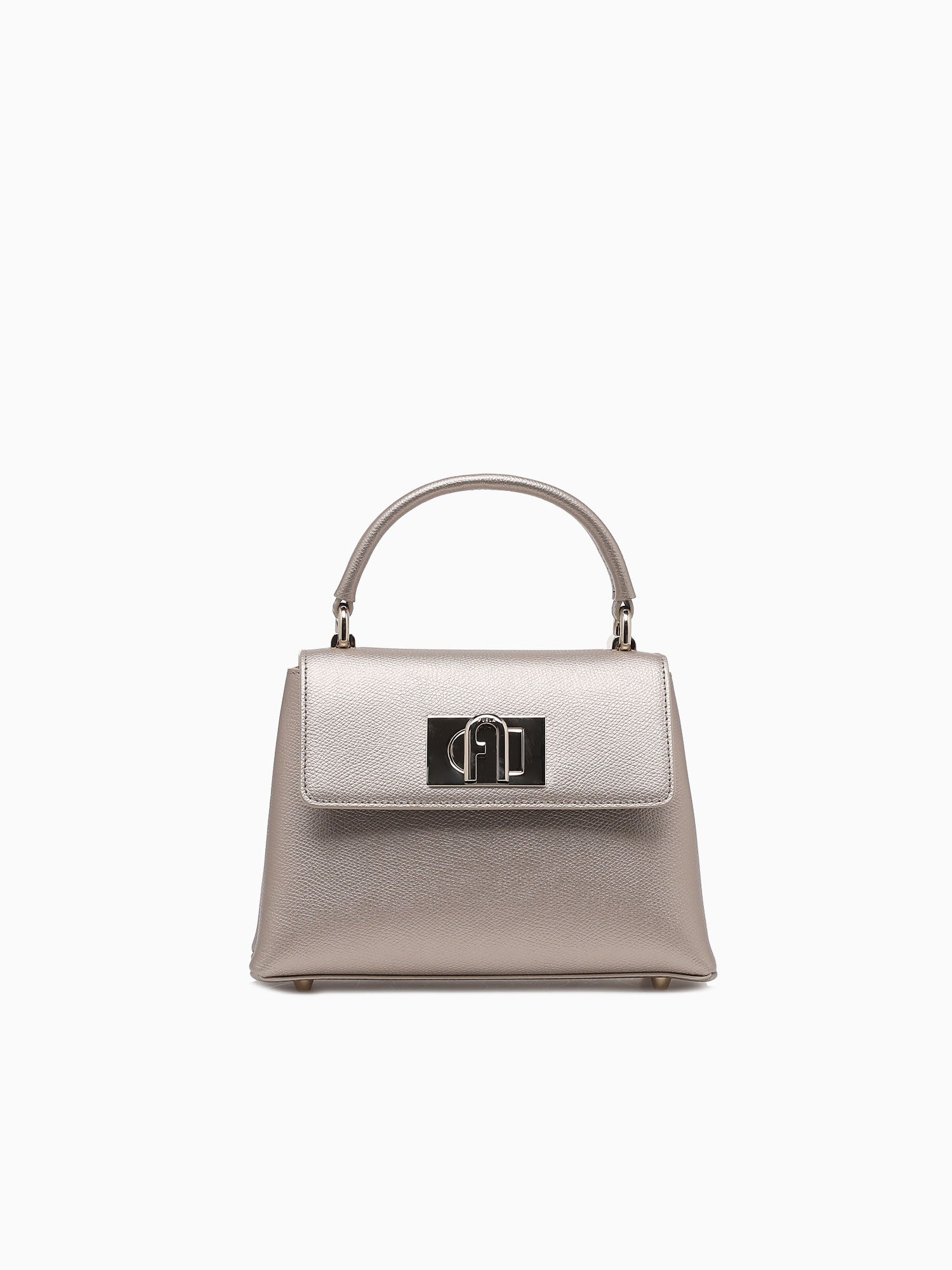 Furla 1927 Mini Top Handle Champagne Gold