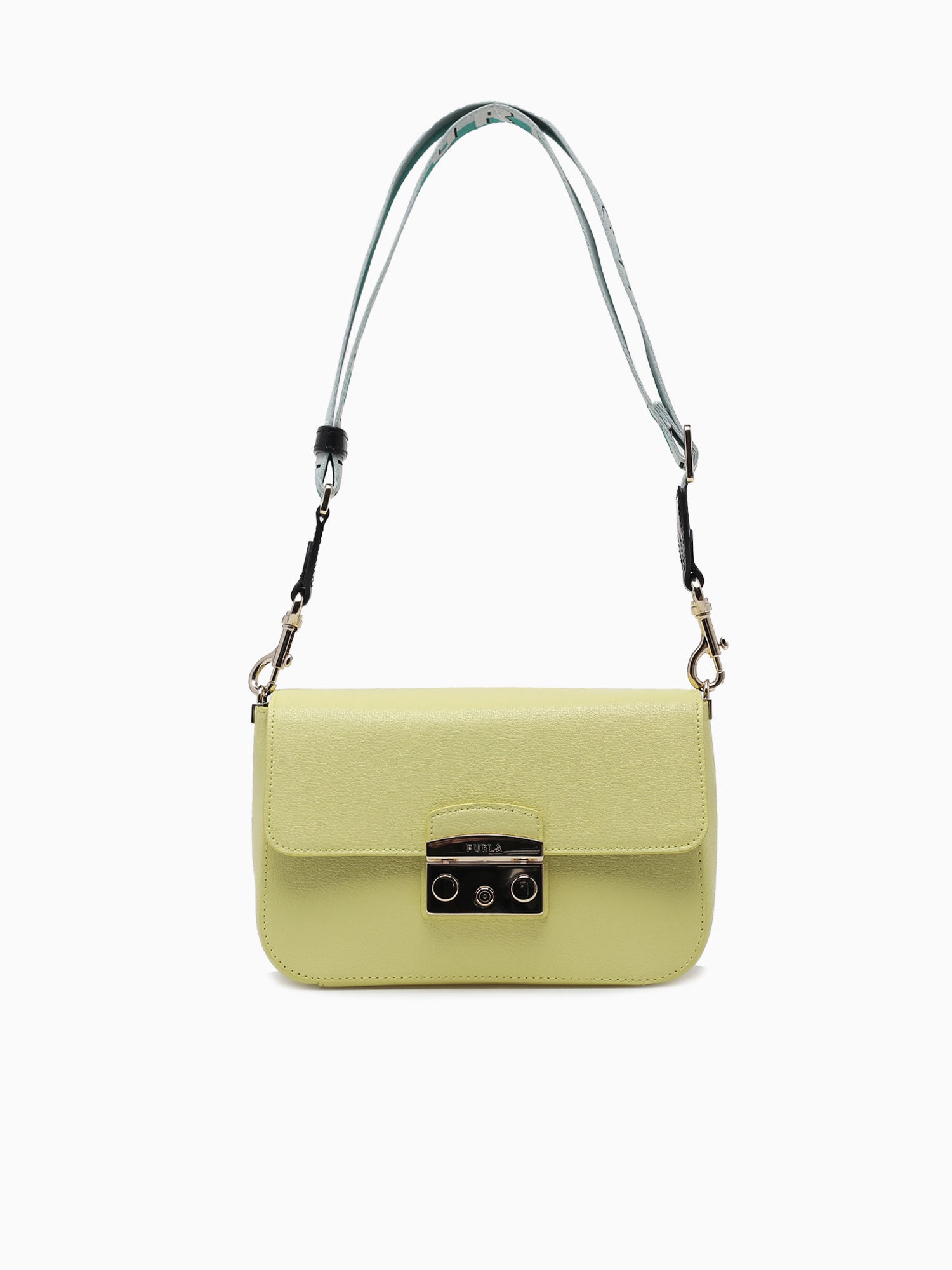 Metropolis S Crossbody Webbing Zest+mint Yellow