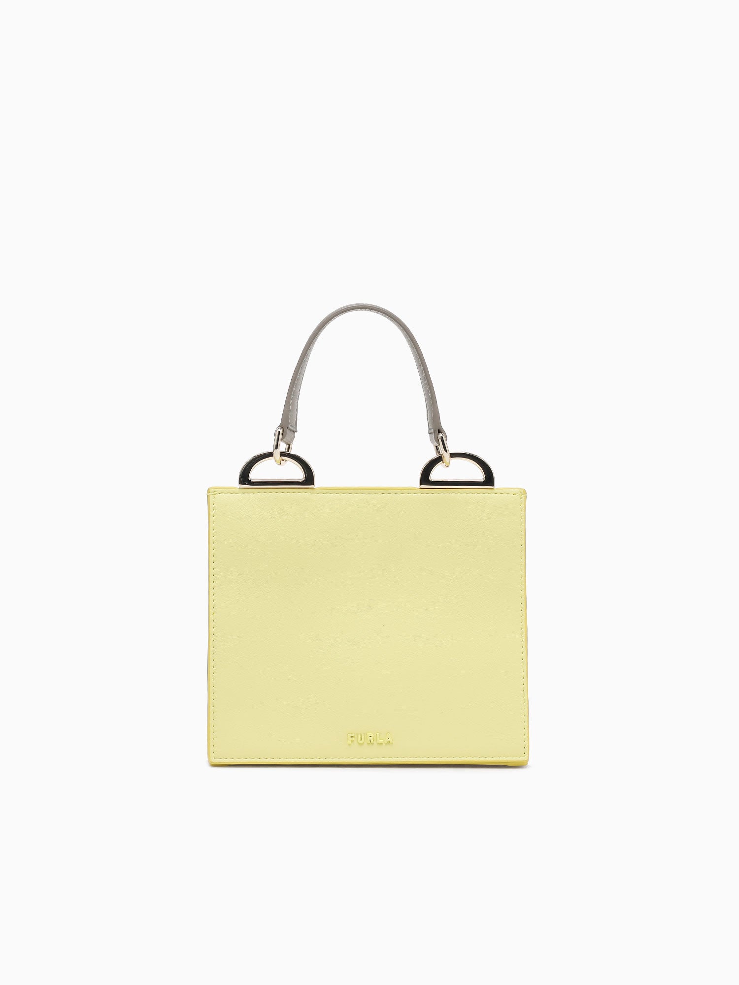 Furla Linea Futura Mini Top Zest+greige Yellow