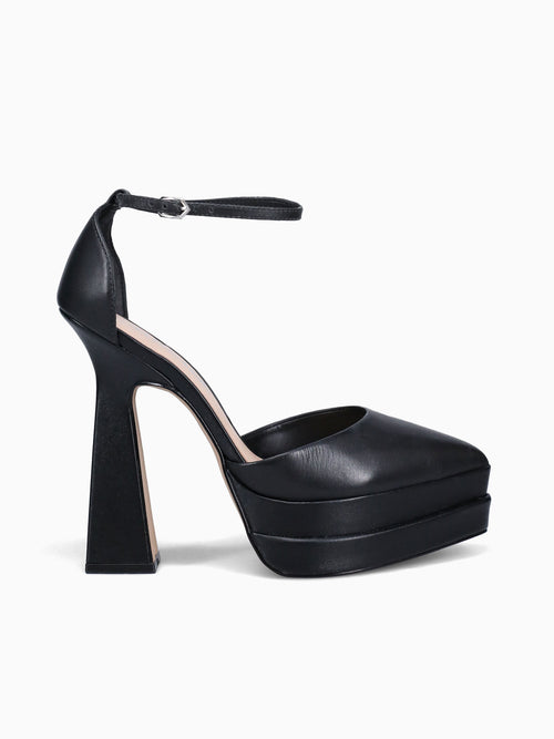 Alessia Black Leather Black / 5 / M