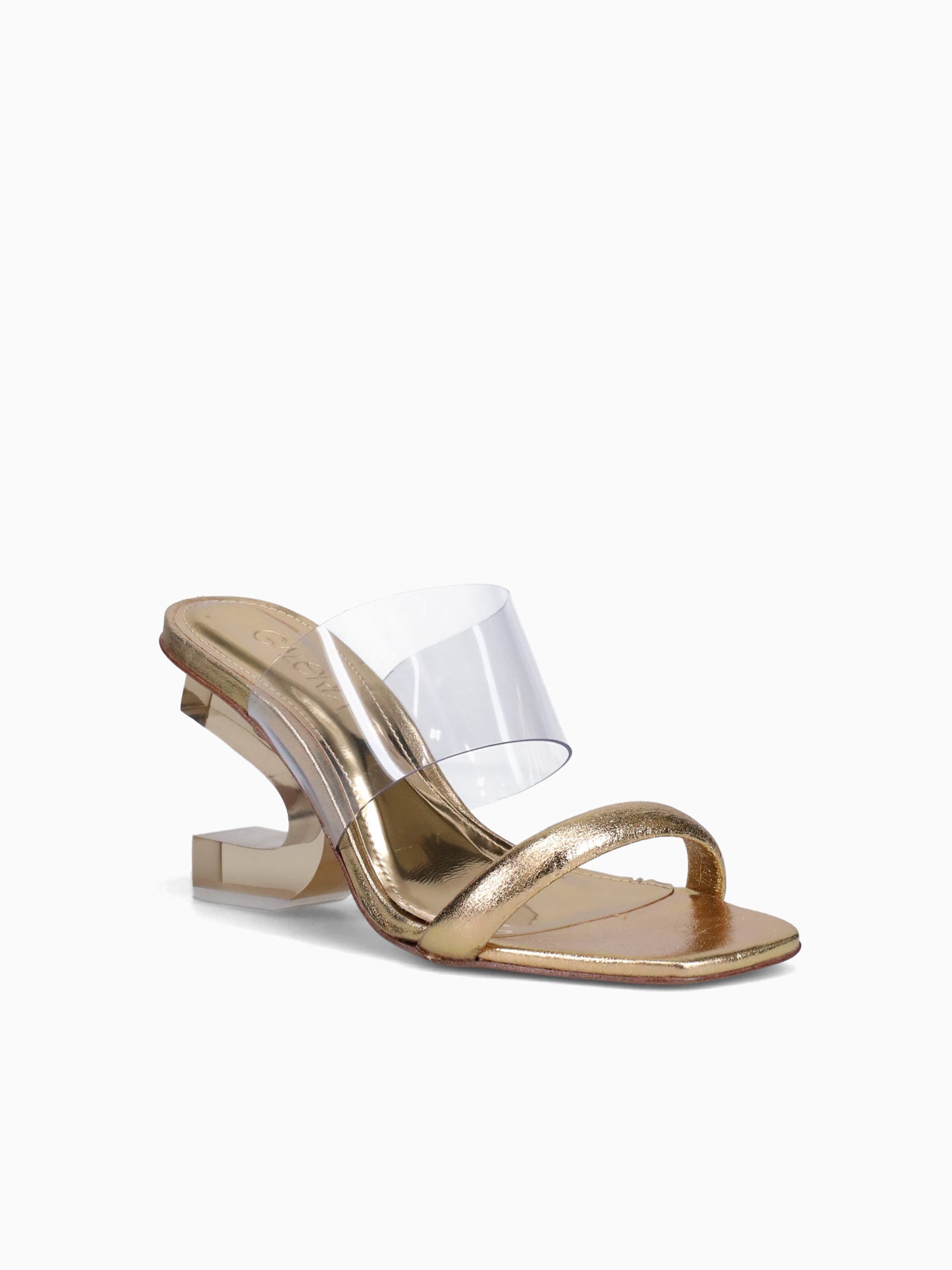 Bau Cristal Gold Leather