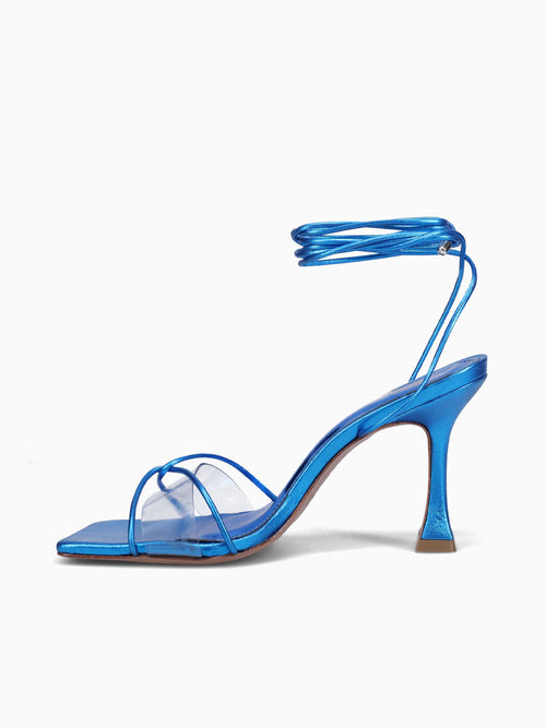 Inanna Cristal Topazio Leather Blue / 5 / M