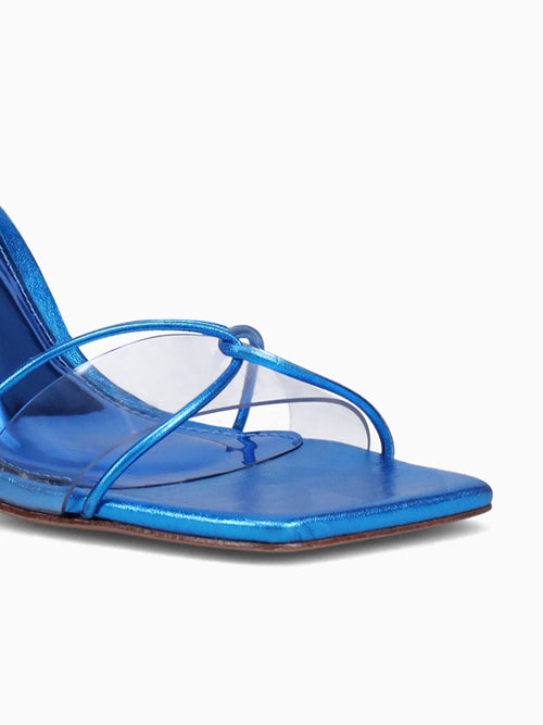 Inanna Cristal Topazio Leather Blue / 5 / M