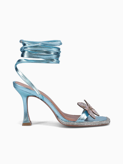 Sheli Cristal Safira Leather Blue / 5 / M