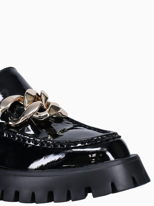 Fairy Hy158067c Black Patent Black / 5 / M