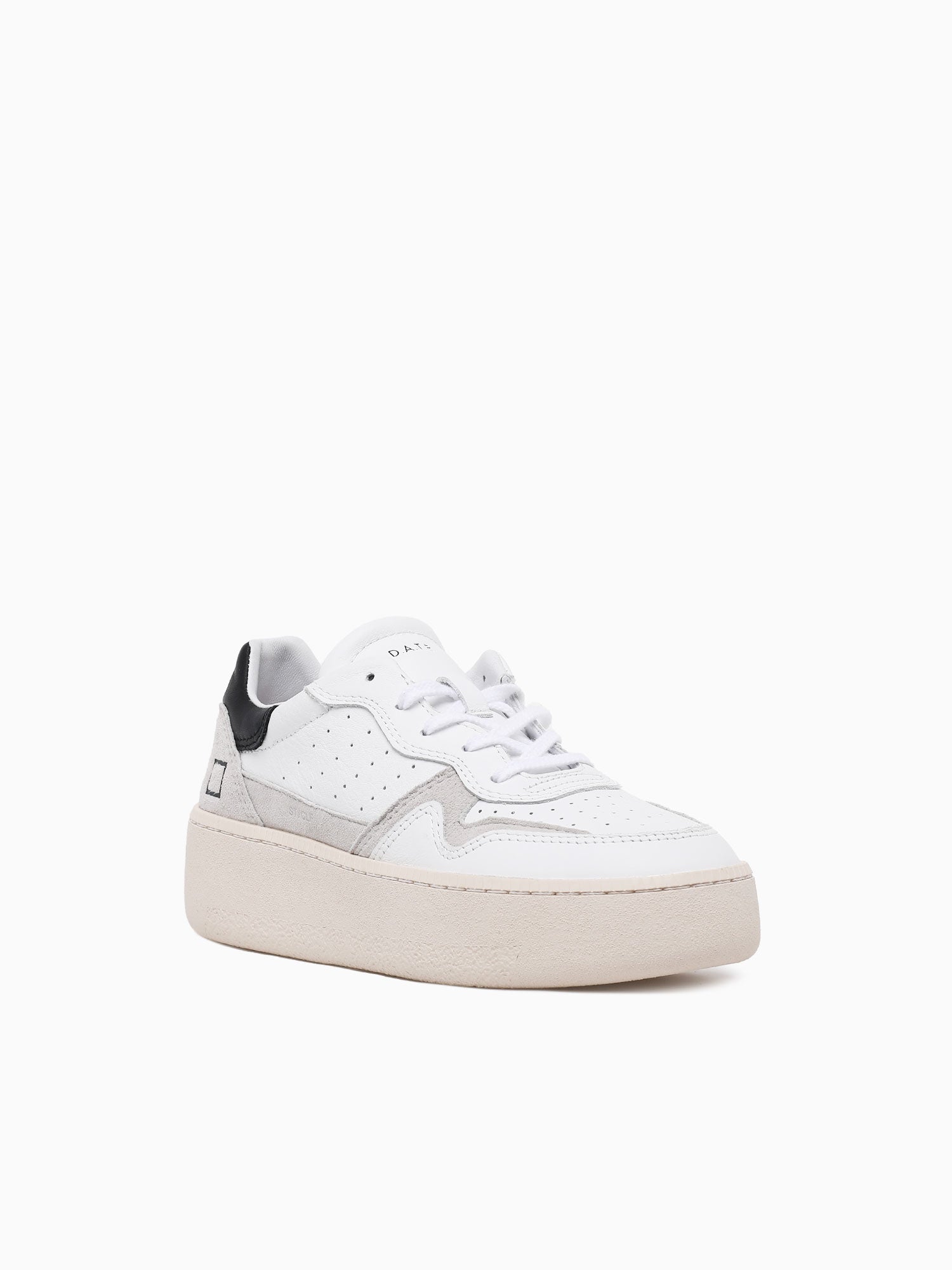 Step White Black calf White / 36 / M