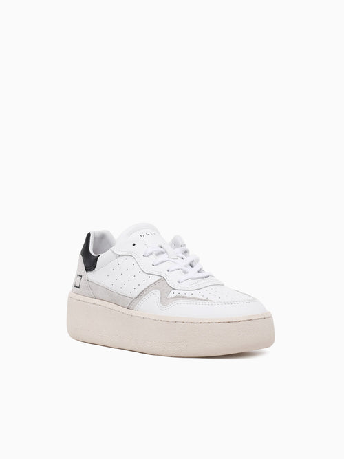 Step White Black calf White / 36 / M