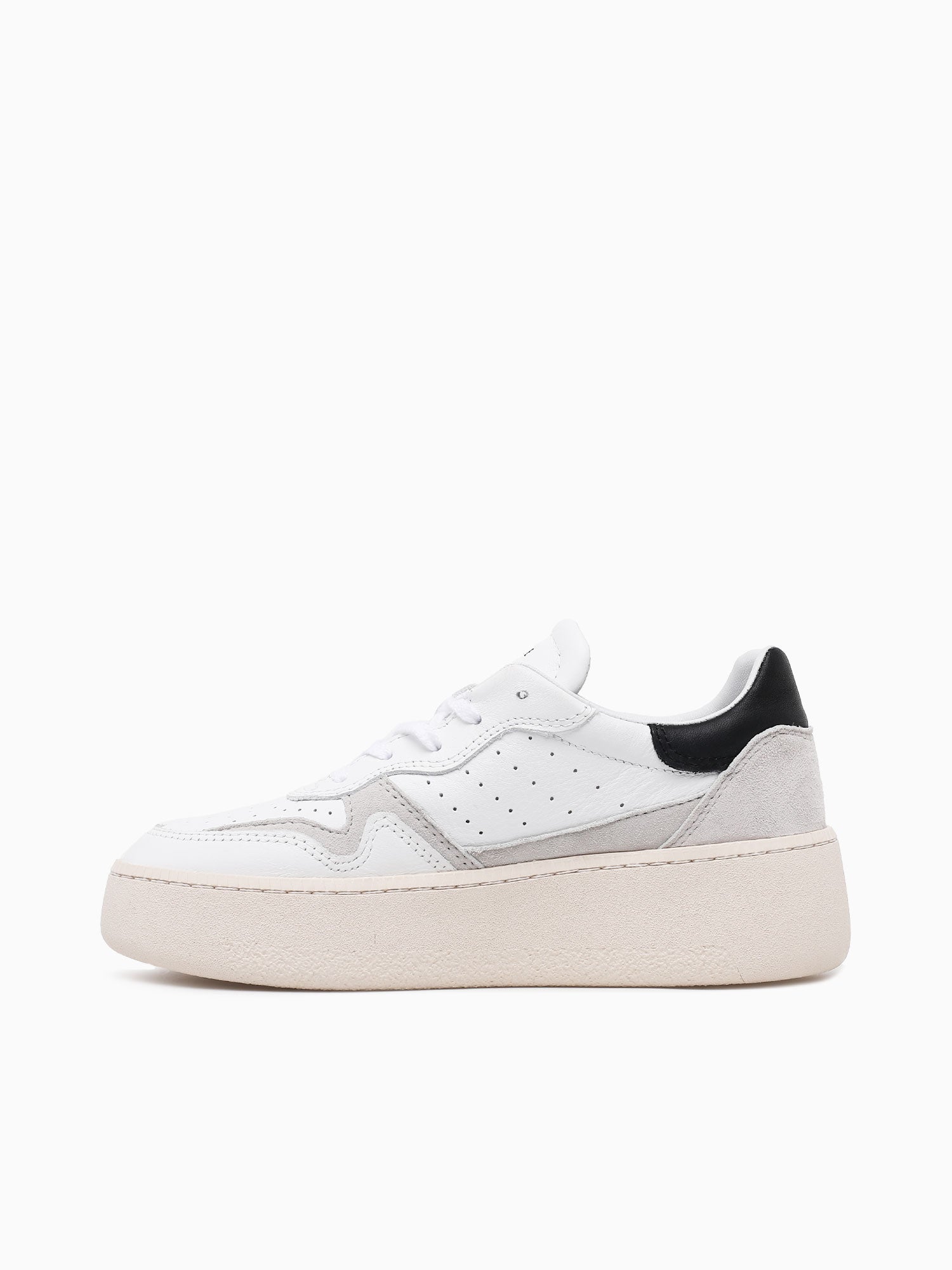 Step White Black calf White / 36 / M