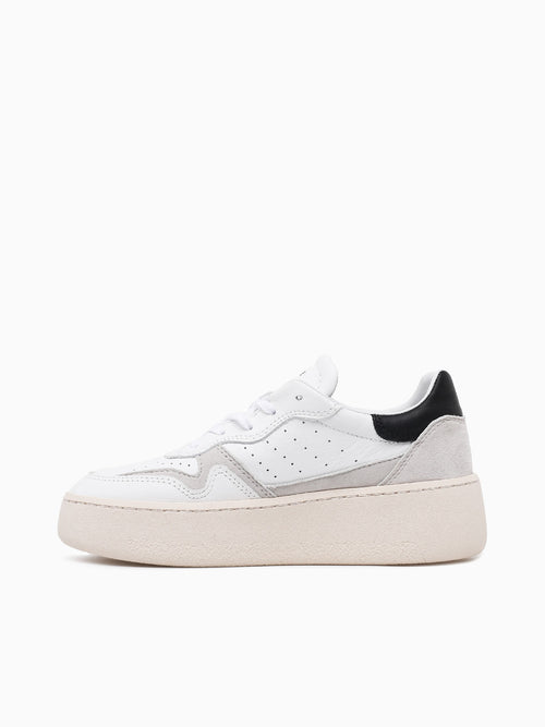 Step White Black calf White / 36 / M