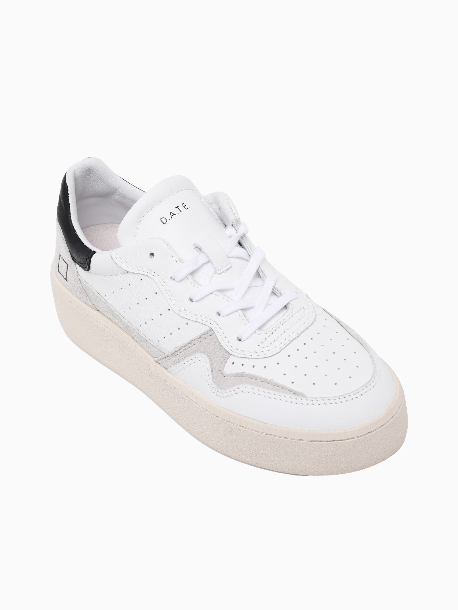 Step White Black calf White / 36 / M