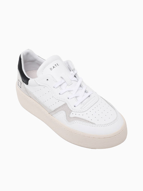 Step White Black calf White / 36 / M