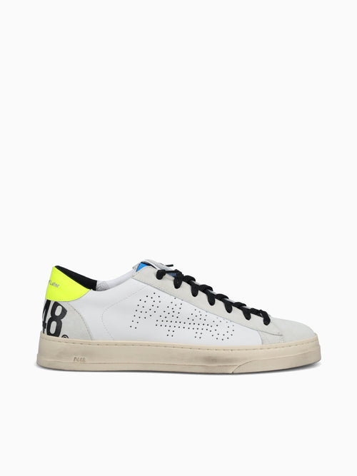Jack Kcm White Green Blue leather Multi / 41 / M