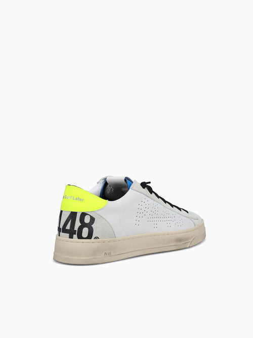 Jack Kcm White Green Blue leather Multi / 41 / M