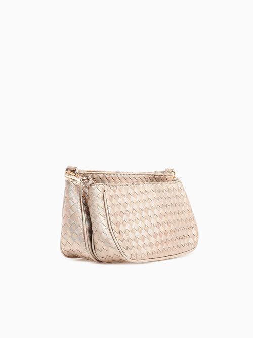 Katie Multi Crossbag Silver Multi Silver