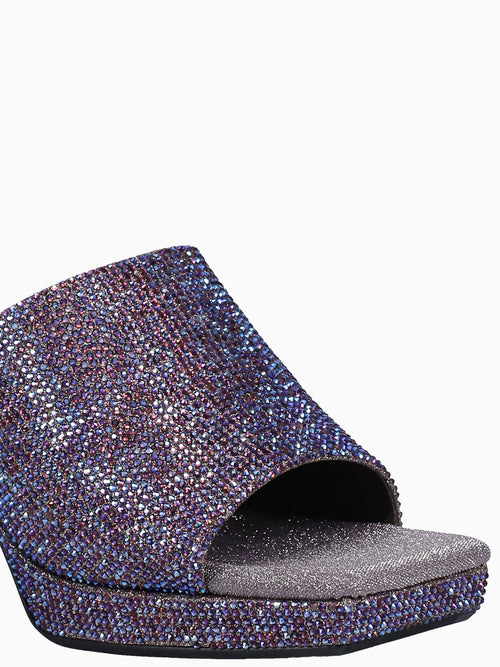 Caviarjs Blue Multi Glitter Blue / 5 / M
