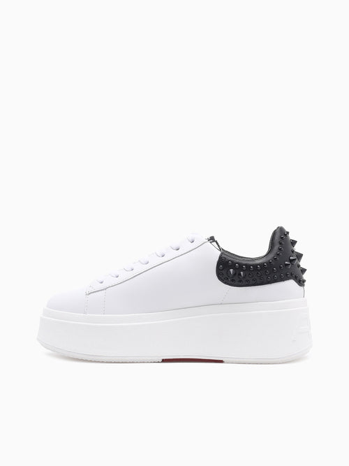 Moby Studs White Black nappa Black / 36 / M