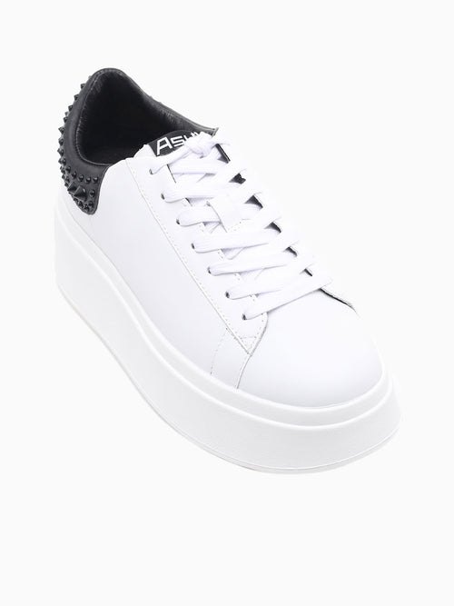 Moby Studs White Black nappa Black / 36 / M