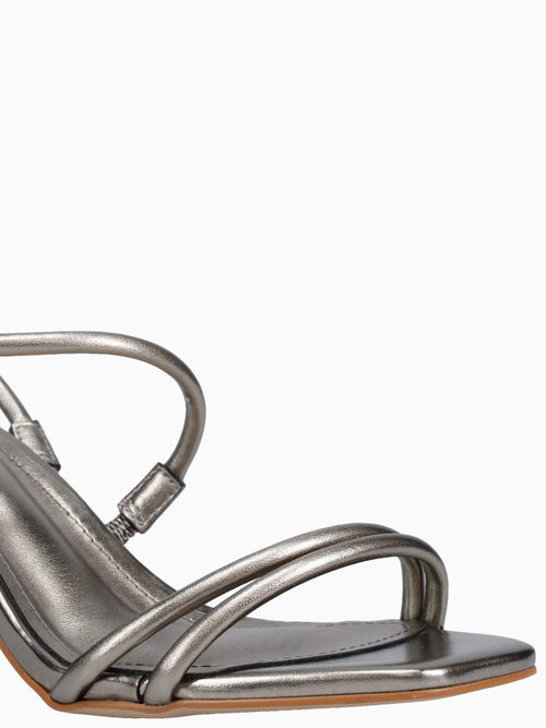 Vilma Pewter Nappa Metal Pewter / 5 / M