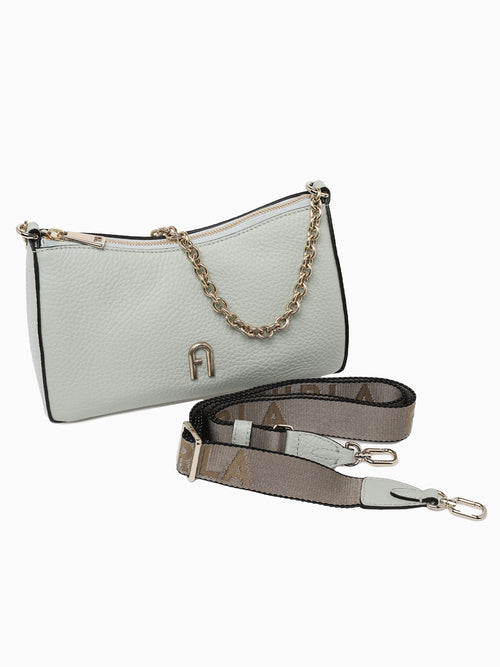 Furla Mini C.body Double Strap Felce+met Light Green