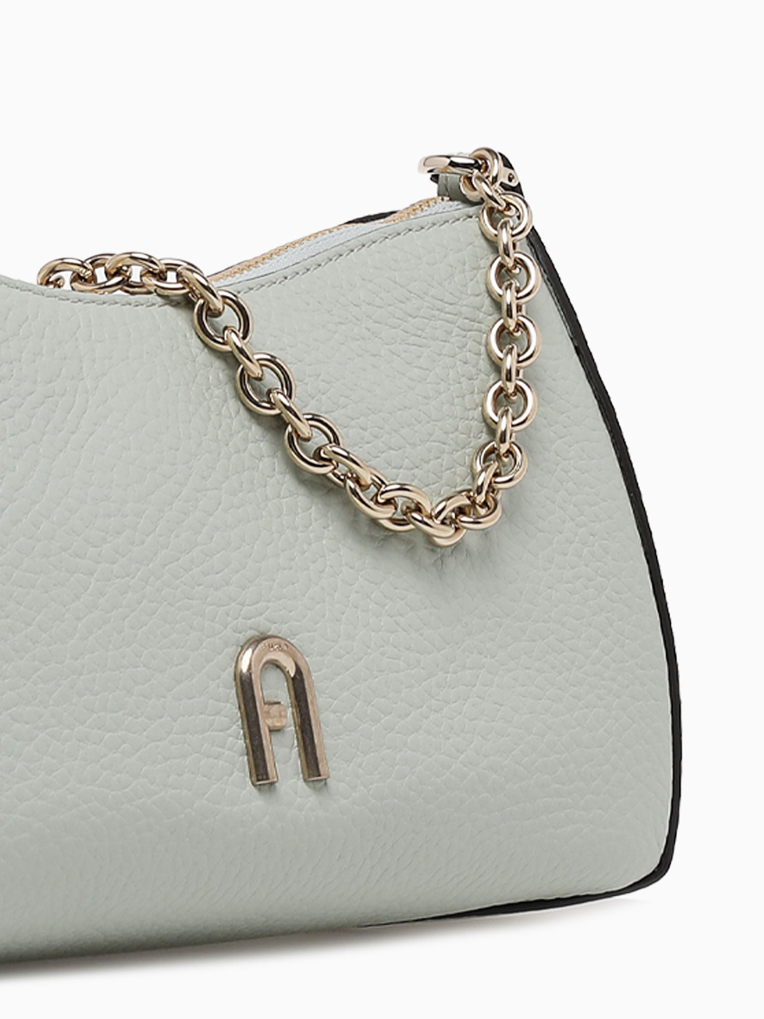 Furla Mini C.body Double Strap Felce+met Light Green
