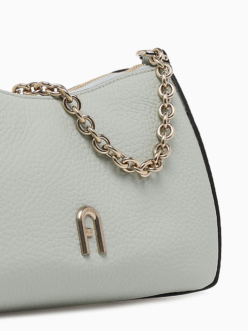 Furla Mini C.body Double Strap Felce+met Light Green