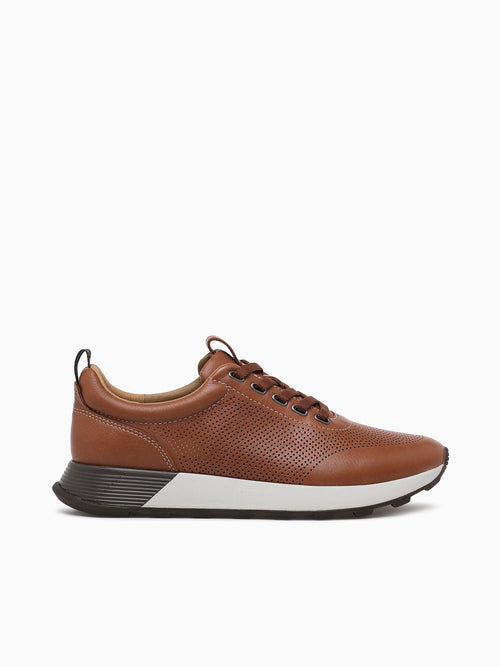 Kinnon Perfed Jogger Tan Full Grain Tan / 7 / M