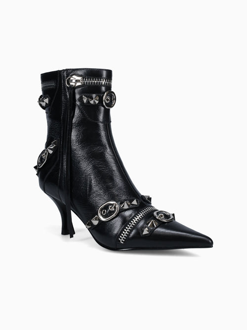 Altrock Black Leather Black / 5 / M